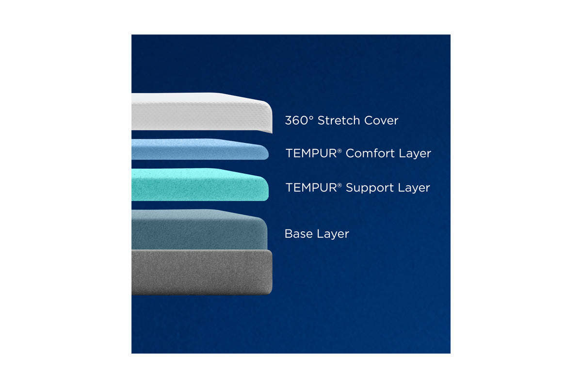 Tempur Pedic Cloud Hybrid Memory Foam Mattress Apt2b