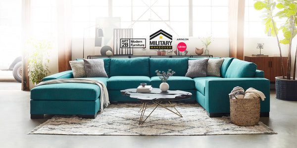 Apt2B Modern Furniture Partners with Military Makeover to Offer Modern, Quality Furniture