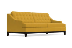 Bannister Queen Size Sleeper Sofa Bed :: Leg Finish: Espresso / Sleeper Option: Memory Foam Mattress