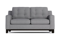 Brentwood Twin Size Sleeper Sofa Bed :: Leg Finish: Espresso / Sleeper Option: Memory Foam Mattress