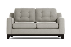 Brentwood Twin Size Sleeper Sofa Bed :: Leg Finish: Espresso / Sleeper Option: Memory Foam Mattress