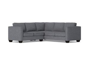 Catalina 2pc Sleeper L-Sectional :: Leg Finish: Espresso / Sleeper Option: Memory Foam Mattress