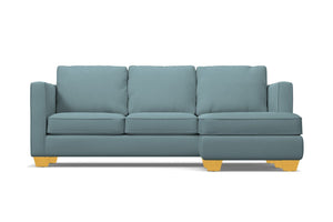 Catalina Reversible Chaise Sleeper Sofa Bed:: Leg Finish: Natural / Sleeper Option: Memory Foam Mattress