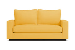 Harper Apartment Size Sleeper Sofa Bed :: Leg Finish: Espresso / Sleeper Option: Memory Foam Mattress