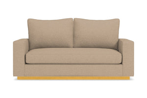 Harper Apartment Size Sleeper Sofa Bed :: Leg Finish: Natural / Sleeper Option: Memory Foam Mattress