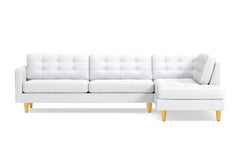 Lexington 2pc Sectional Sofa :: Leg Finish: Natural / Configuration: RAF - Chaise on the Right