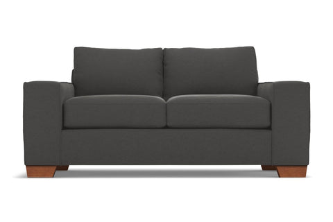 Melrose Apartment Size Sofa :: Leg Finish: Pecan / Size: Apartment Size - 80