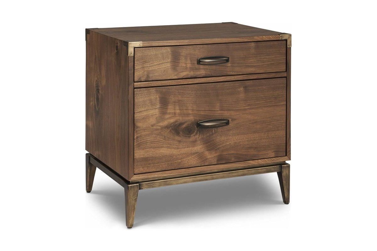 Glenoaks Nightstand | Modern Nightstand With Drawers | Apt2B